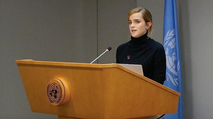 Emma Watson plaide pour l`égalité des sexes dans les universités